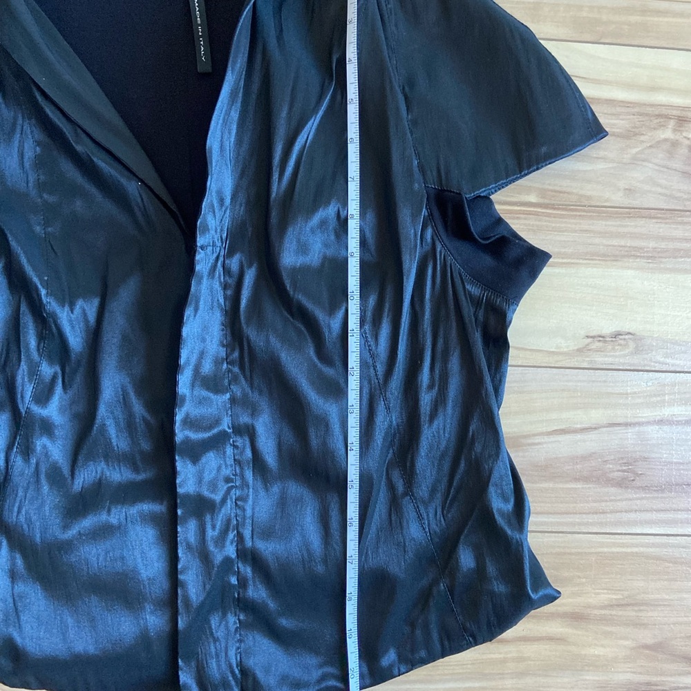 Sarah Pacini Black Satin - Picture 6 of 6